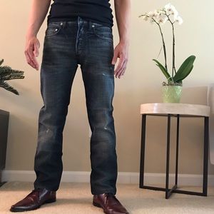 Rare Dior Distressed Jeans